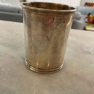Mint Julep cup. Sterling silver RFK mark J scearce edition